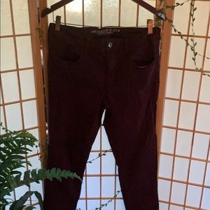 Maroon Jeggings